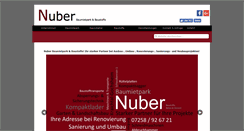 Desktop Screenshot of baumietpark-nuber.de